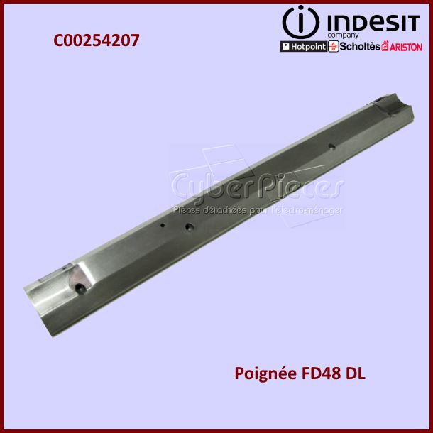 Poignée de four F48DL Indesit C00254207