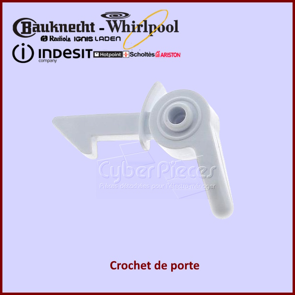 Crochet de porte Whirlpool 481241719156