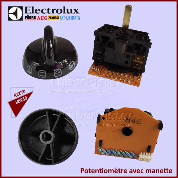 Potentiomètre avec manette Electrolux 4006066825