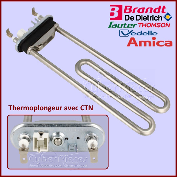 Thermoplongeur avec CTN Midea 17438100000434
