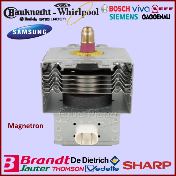 Magnetron AM707 2458MHZ, 4,0KV - 850W