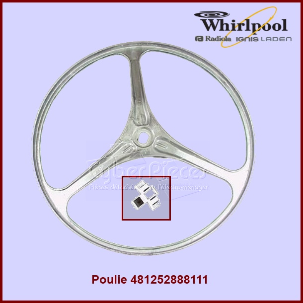 Poulie de tambour 481252888111