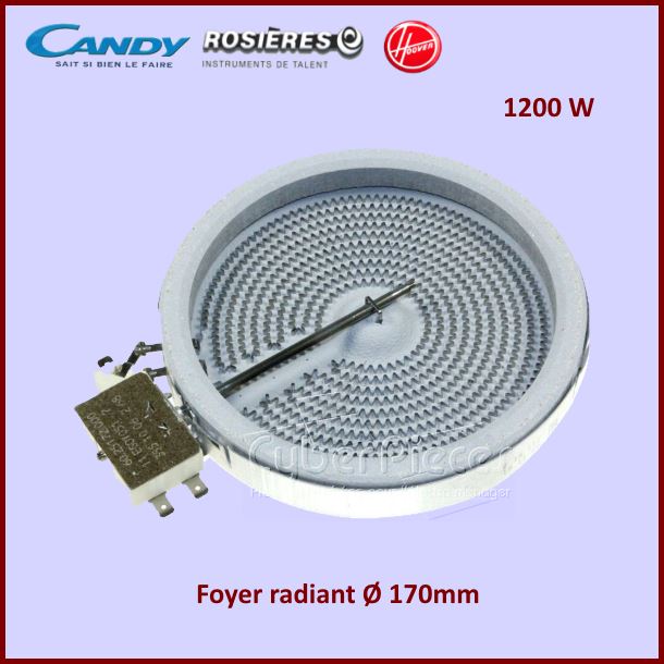 Foyer Radiant 170mm 1200W Candy 93679777