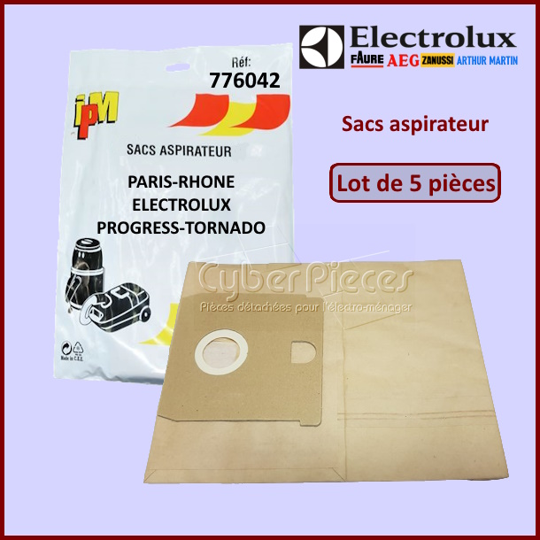 Lot de 5 Sacs aspirateur en papier 776042