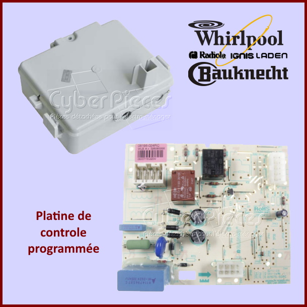 Platine de controle Whirlpool 481223678548