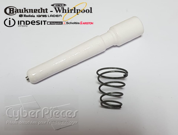 Bougie avec ressort Whirlpool 481925268004