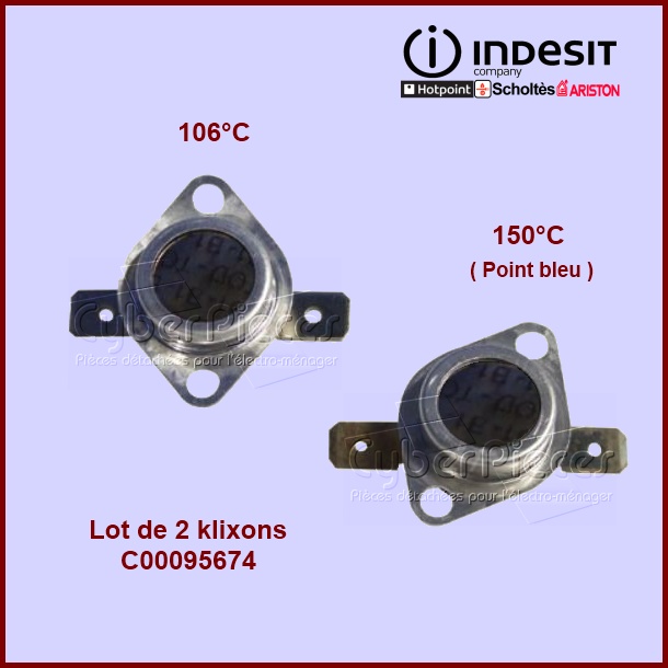 Kit de 2 thermostats - C00095674