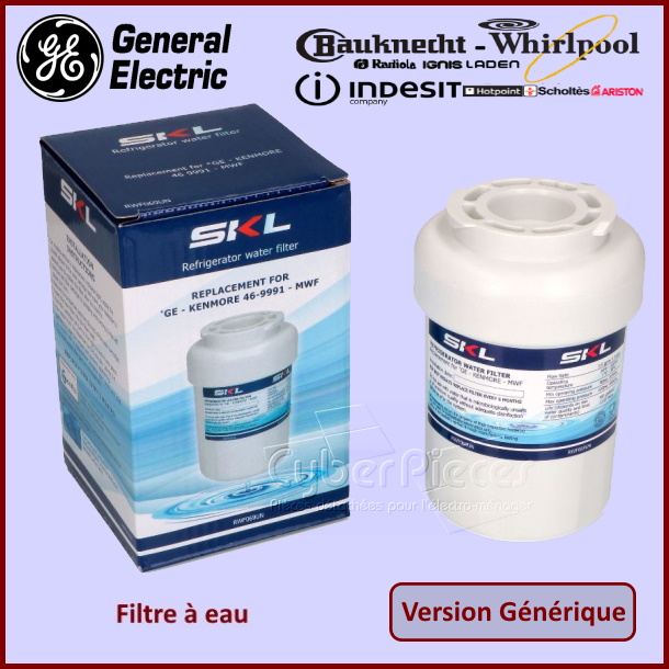 Filtre à eau réfrigérateur US G.E. WR02X11020