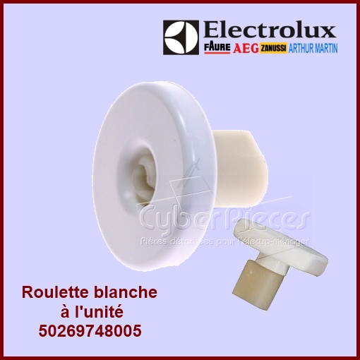 Roulette blanche à l’unité Electrolux  50269748005
