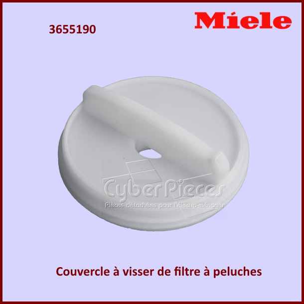 Bouchon de filtre à peluche Miele 3655190