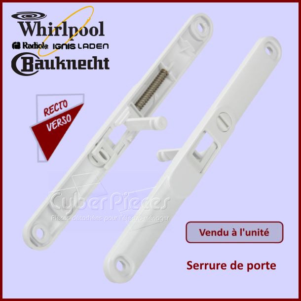 Gache de porte Whirlpool 481227138354