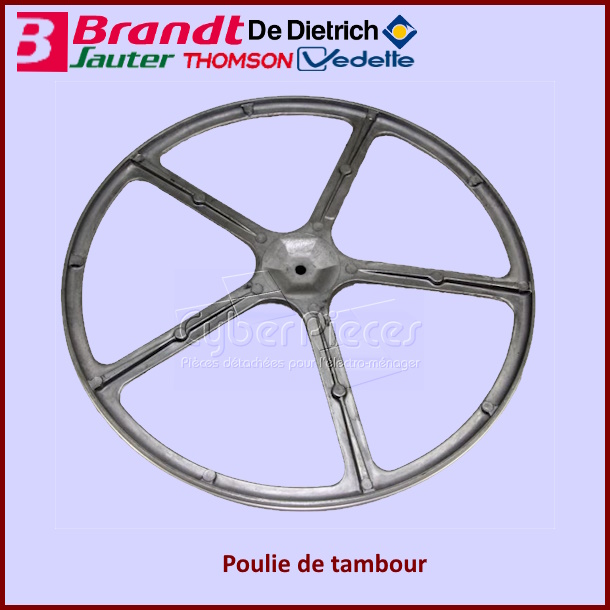 Poulie de tambour Brandt 53X1384