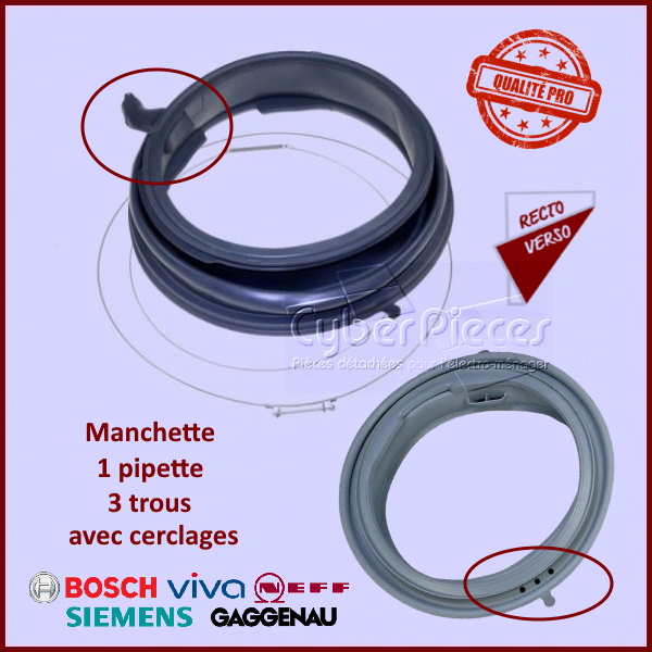 Manchette 1 pipette Bosch 00686848 Qualité Pro