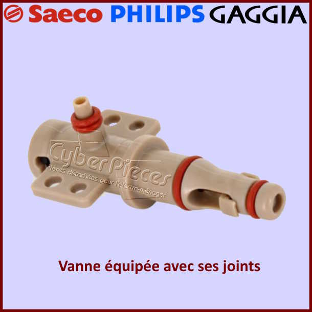 Valve équipée avec ses joints - Machine à grains