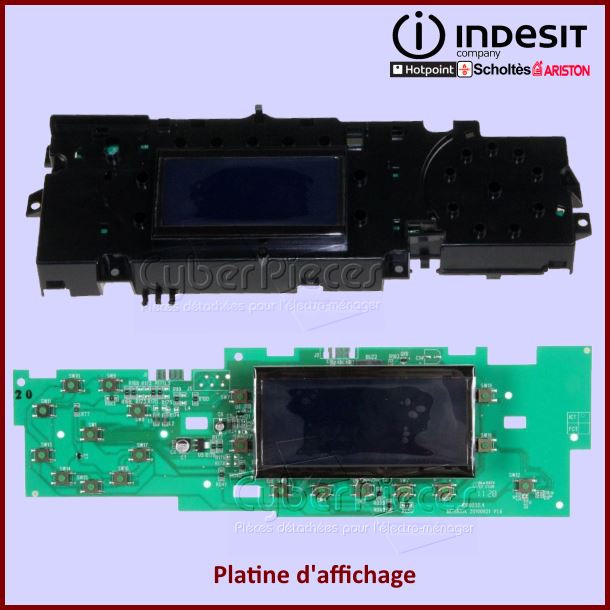 Carte électronique d'affichage Indesit C00292611