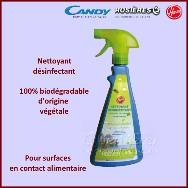 Nettoyant désinfectant contact alimentaire